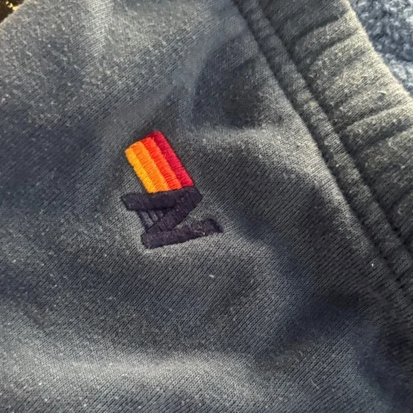 Aviator nation Blue Joggers sweatpants size medium - Picture 2 of 4